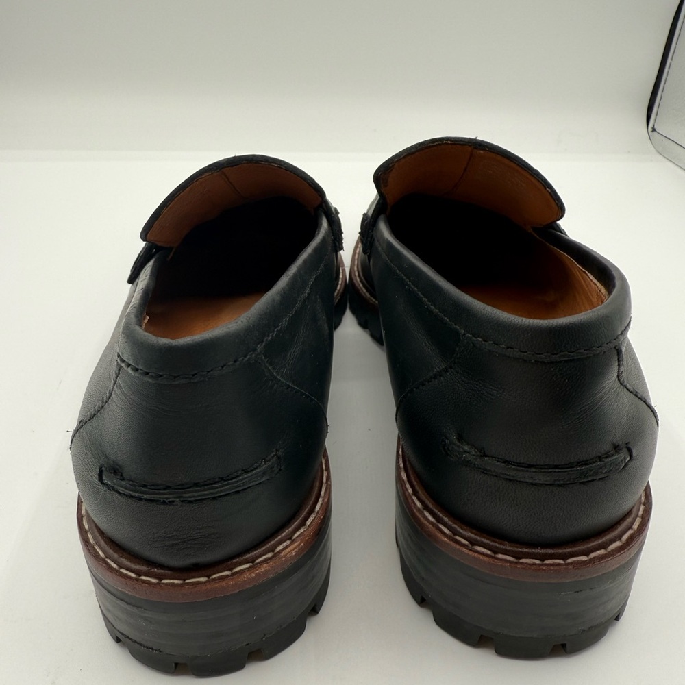 Madewell Corrine lugsole loafers black size 6 women’s - Picture 5 of 8